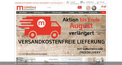 Desktop Screenshot of moebelhausduesseldorf.de